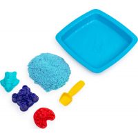 Kinetic Sand Piesočný Zámok s formičkami modrý 454 g 2