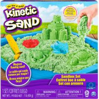 Kinetic Sand Piesočný Zámok zelený 6