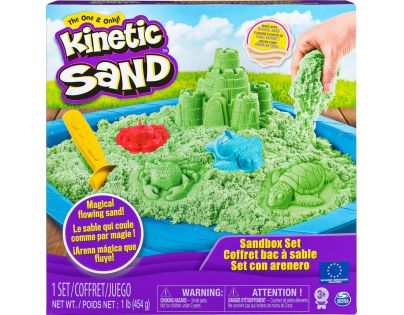 Kinetic Sand Piesočný Zámok zelený