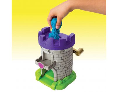 Kinetic Sand středověká věž s doplňky - Poškozený obal