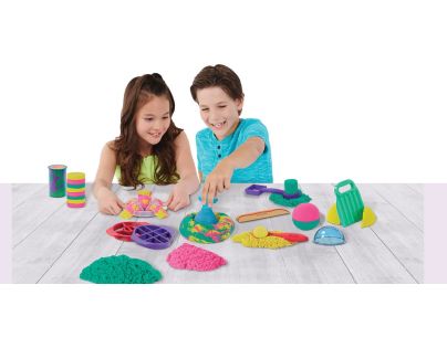 Kinetic Sand Ultimátna sada piesku s nástrojmi - Poškodený obal