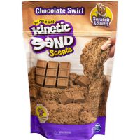 Kinetic Sand voňavý tekutý piesok hnedý 3