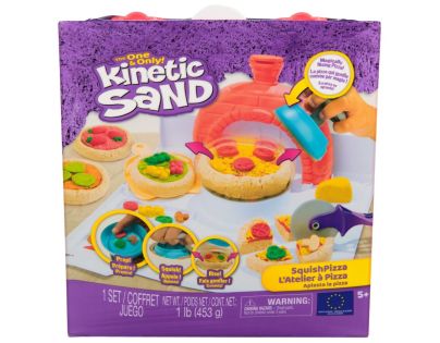 Kinetic Sand výroba pizze