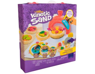 Kinetic Sand výroba pizze