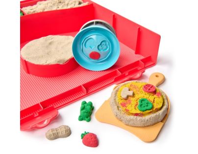 Kinetic Sand výroba pizze