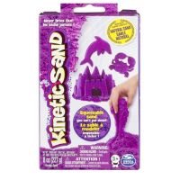 Kinetic Sand základní krabice s pískem různých barev 227g Fialová Kinetic Sand základní krabice s pískem různých barev 227g Fialová