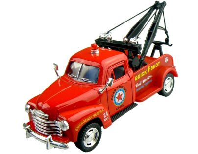Kinsmart Auto Chevrolet 3100 Wrecker 1953 - Červené