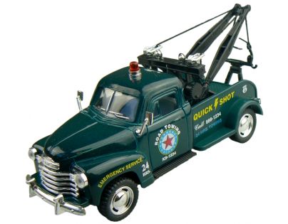 Kinsmart Auto Chevrolet 3100 Wrecker 1953 - Zelené