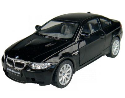 Kinsmart Auto BMW M3 Coupe na zpětné natažení 13cm - Černá