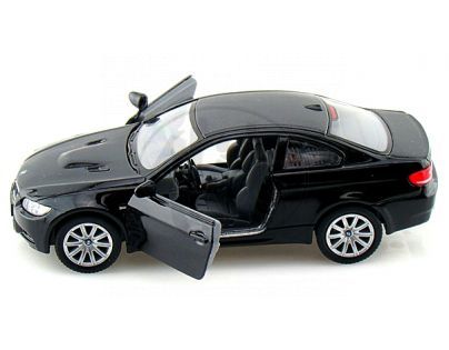 Kinsmart Auto BMW M3 Coupe na zpětné natažení 13cm - Černá