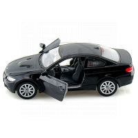 Kinsmart Auto BMW M3 Coupe na zpětné natažení 13cm - Černá 2