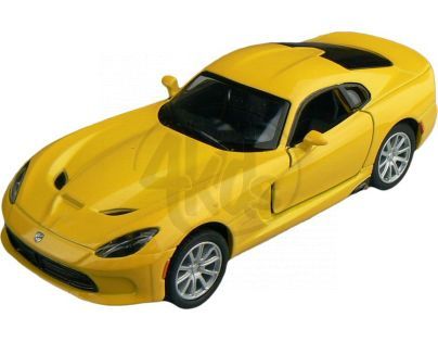 Kinsmart Auto Dodge Viper GTS 12 cm - Žlutá