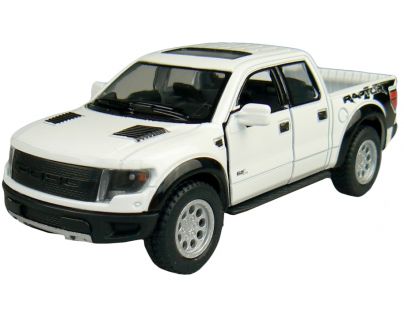 Kinsmart Auto Ford Pick-Up na zpětné natažení 13cm - Bílá