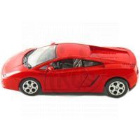 Kinsmart Auto Lamborghini Gallardo na zpětné natažení 12cm - Červená 2