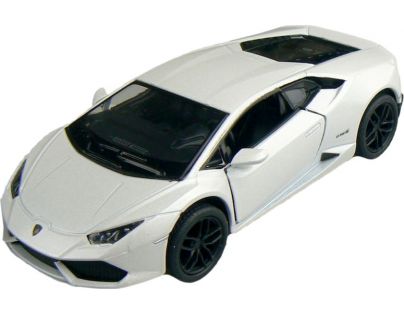 Kinsmart Auto Lamborghini Huracan 12cm - Bílá