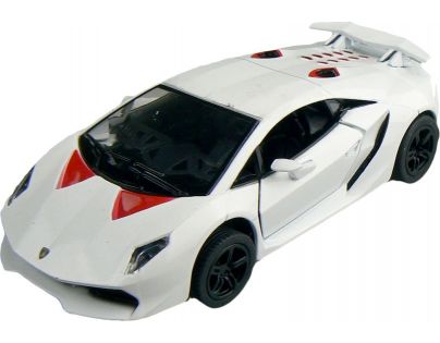 Kinsmart Auto Lamborghini Sesto Elemento 12 cm - Bílá