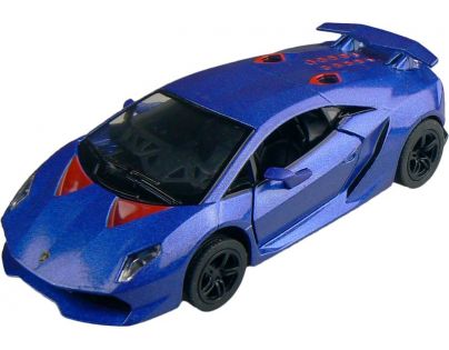 Kinsmart Auto Lamborghini Sesto Elemento 12 cm - Modrá