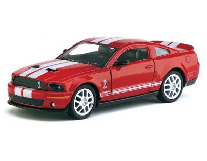 Kinsmart Auto Shelby Mustang GT500 kov 12cm na zpětné natažení