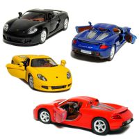 Kinsmart Auto Porsche Carrera GT kov 13cm na zpětné natažení 2