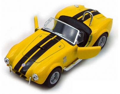 Kinsmart Auto Shelby Cobra 427 S/C - Žlutá