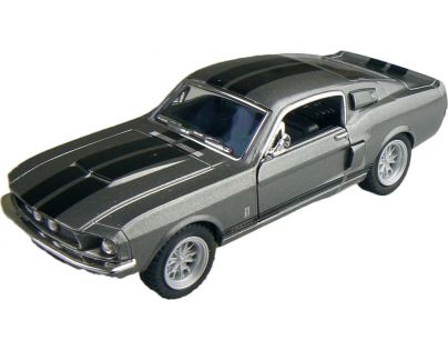 Kinsmart Auto Shelby GT500 1967 - Stříbrná