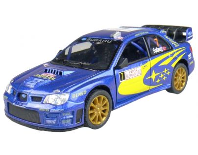 Kinsmart Auto Sportovní na zpětné natažení - Subaru Impreza WRC