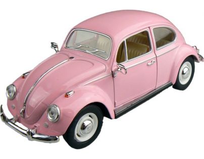 Kinsmart Auto VW Classical Beetle 1967 - Růžová