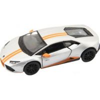 Kinsmart Lamborghini Huracan kov 12 cm bílé