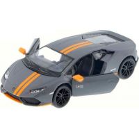 Kinsmart Lamborghini Huracan kov 12 cm sivý