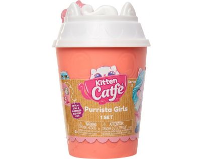 Kitten Catfé kelímek série 2 Oranžový