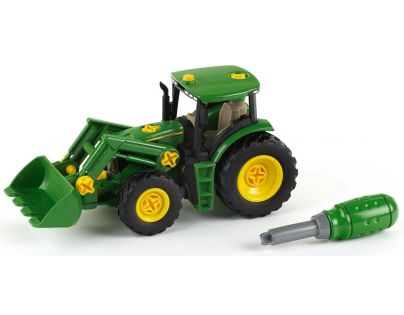 KLEIN John Deere Traktor s predným nakladačom