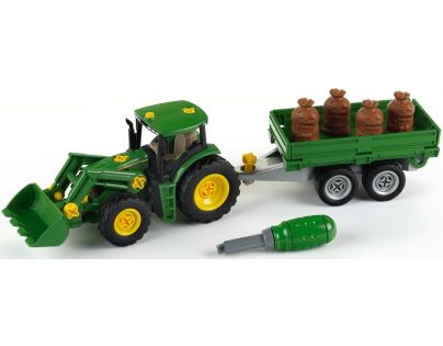 Klein John Deere Traktor s přívěsem