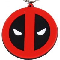 Kľúčenka gumová Deadpool logo 2