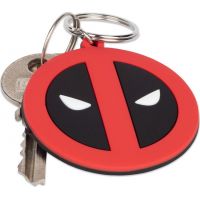 Kľúčenka gumová Deadpool logo 3