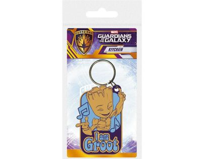 Pyramid International Kľúčenka gumová Groot