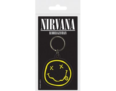 Pyramid International Kľúčenka gumová Nirvana