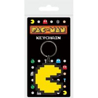 Pyramid International Kľúčenka gumová Pac-Man Pixel