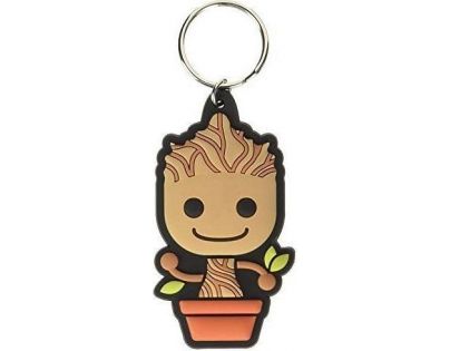 Kľúčenka gumová Strážcovia Galaxie Groot