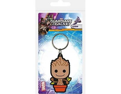 Kľúčenka gumová Strážcovia Galaxie Groot