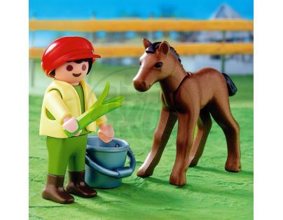 Kluk s hříbětem Playmobil