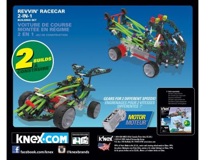 KNEX Závodné auto Revvin 2 v 1