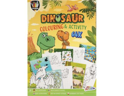Kniha plná aktivít A4 Dino