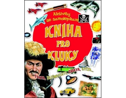 Kniha pro kluky Aktivity se samolepkami