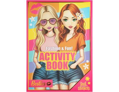 Craft Creative Módny kreatívny zošit Fashion and Fun A4 Besties