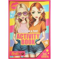 Craft Creative Módny kreatívny zošit Fashion and Fun A4 Besties