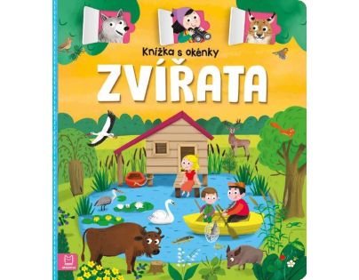 Knižka s okienkami. Zvieratá