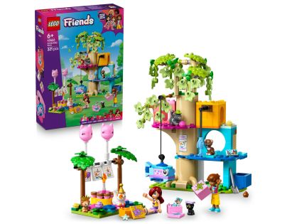 LEGO® Friends 42666 Mačacia narodeninová oslava a domček na strome