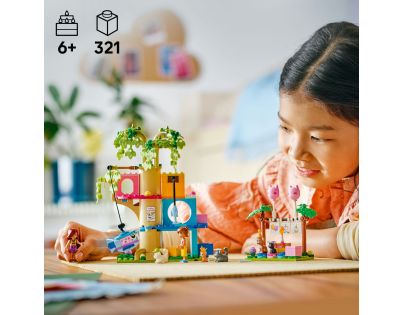 LEGO® Friends 42666 Mačacia narodeninová oslava a domček na strome