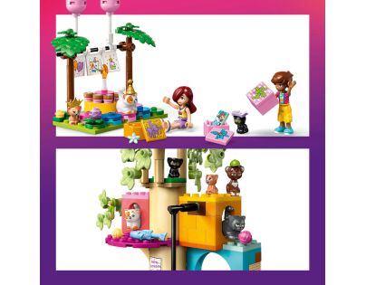 LEGO® Friends 42666 Mačacia narodeninová oslava a domček na strome