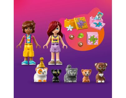 LEGO® Friends 42666 Mačacia narodeninová oslava a domček na strome